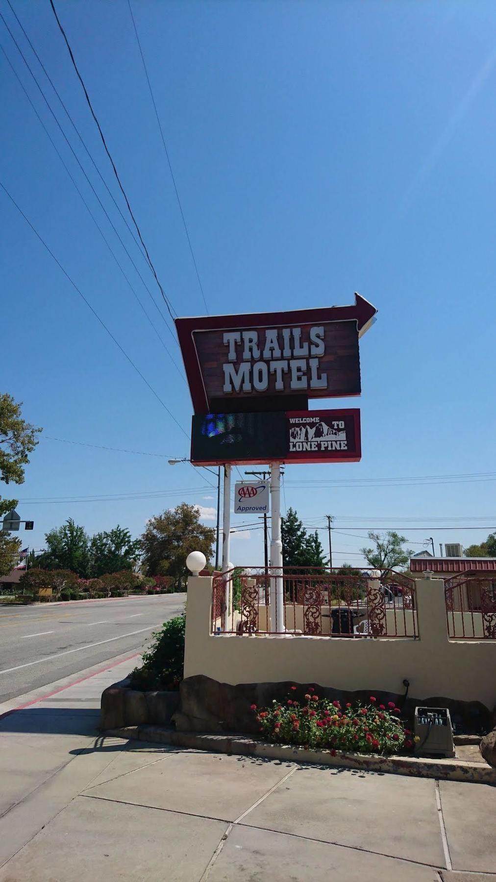 Trails Motel Lone Pine Exterior foto